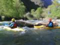1.7km from Sorte - Holger and Beno downstream Norantola bridge, 800x600, 94 Kb