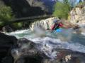 1.7km from Sorte - Peer downstream Norantola bridge, 800x600, 97 Kb