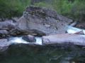 900m downstream Sorte - view of left half ot the place, 800x600, 88 Kb